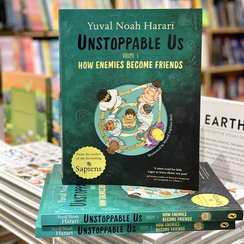 现货  人类简史 我们不可阻挡系列第3卷：化敌为友 我们不可阻挡系列 Unstoppable Us Volume 3 : How Enemies Become Friends