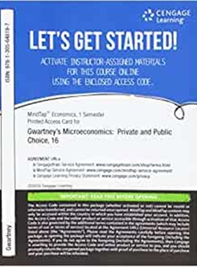 预订MINDTAP ECONOMICS, 1 TERM PRINTED ACCESS