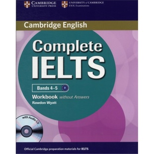 Answers IELTS Workbook 预订Complete with 9781107602441 Bands Audio without