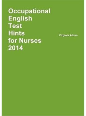 按需印刷Occupational English Test Hints 2014[9781291795059]