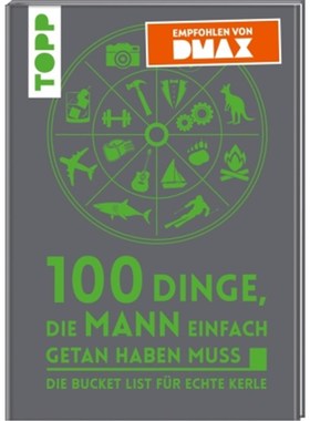 预订【德语】100 Dinge, die MANN einfach getan haben muss:Die Bucket List für echte Kerle -