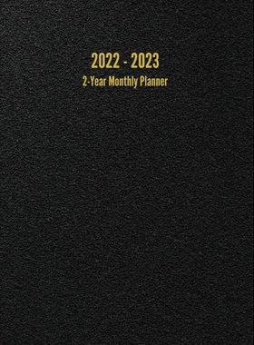 按需印刷不退不换2022 - 2023 2-Year Monthly Planner[9781947399259]