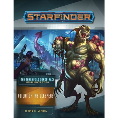 预订Starfinder Adventure Path: Flight of the Sleepers (The Threefold Conspiracy 2 of[9781640782136]