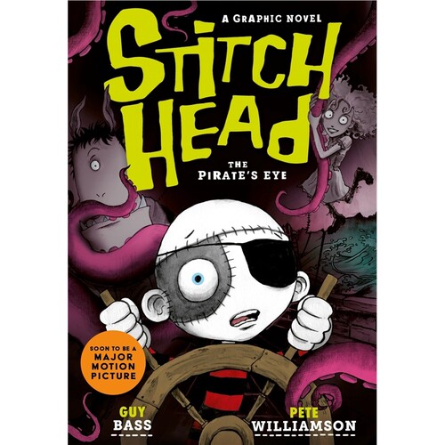 现货 缝头：海盗之眼漫画版 Stitch Head: The Pirate's Eye Graphic Novel 英文原版 上海外文 9781788956925