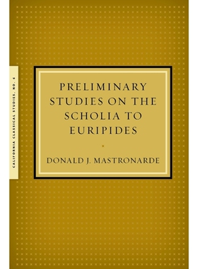 按需印刷Preliminary Studies on the Scholia to Euripides[9781939926104]
