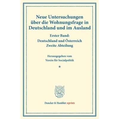 预订不退不换德语 Neue Untersuchungen uber die Wohnungsfrag