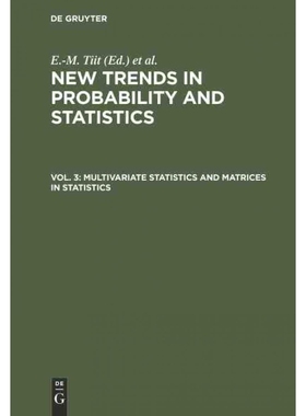 按需印刷DEG Multivariate Statistics and Matrices in Statistics[9783112303054]