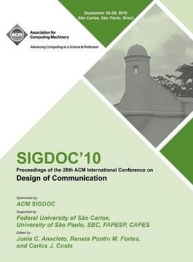 按需印刷SIGDOC 10 Proceedings of the 28th ACM International Conference on Design of Communication[9781450304030]