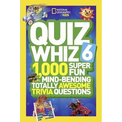 国家地理儿童 National Geographic Kids Quiz Whiz 6 英文原版【上海外文书店】