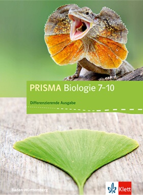 预订不退不换德语 PRISMA Biologie 7-10. Differenzierende Ausgabe Baden-Württemberg[9783120685722]