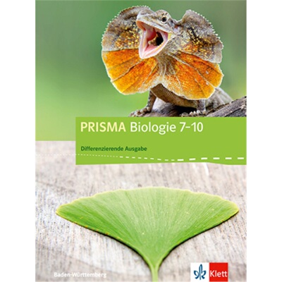 预订【德语】 PRISMA Biologie 7-10. Differenzierende Ausgabe Baden-Württemberg[9783120685722]