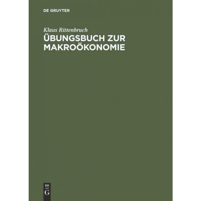 按需印刷DEG?bungsbuch zur Makro?konomie[9783486256277]-封面