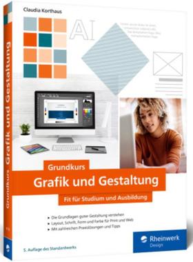 预订【德语】 Grundkurs Grafik und Gestaltung:Fit für Studium und Ausbildung. Mit vielen Schritt-