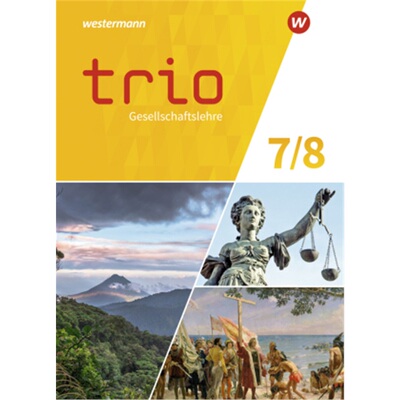 预订不退不换德语 Trio Gesellschaftslehre - Ausgabe 2022 für Gesamtschule und Realschule[9783141130270]