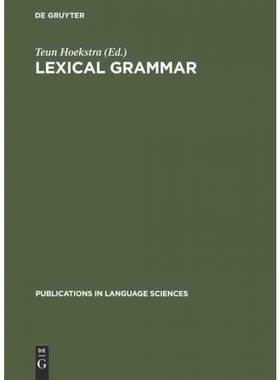 按需印刷DEG Lexical grammar[9783111319537]