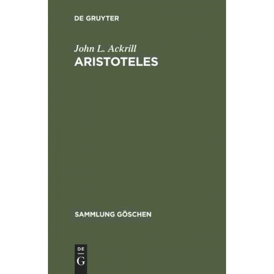 按需印刷不退不换DEG Aristoteles[9783110089158]