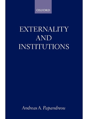 按需印刷Externality and Institutions[9780198293071]