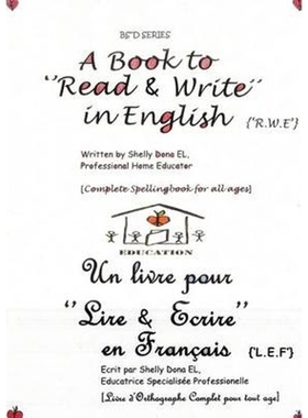 预订不退不换A Book to 'Read & Write' in English {'R.W.E'} - Un Livre Pour 'Lire & Ecrire' En Fran Ais {'L.E.F'}