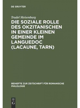 按需印刷不退不换DEG Die soziale Rolle des Okzitanischen in einer kleinen Gemeinde im Languedoc (Lacaune, Tarn)[978348452