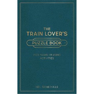 Quizzes Teasing Train Lover Activities Book Puzzle Crosswords 预订The 200 from Brain