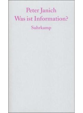 预订【德语】 Was ist Information?:Kritik einer Legende