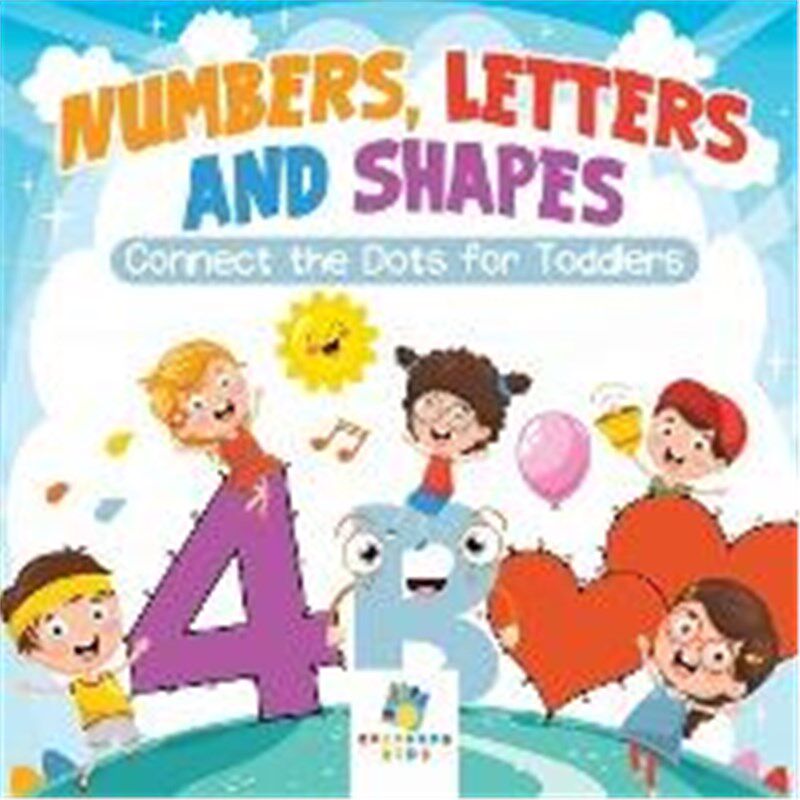 按需印刷不退不换Numbers, Letters and Shapes Connect the Dots for Toddlers[9781645216988]