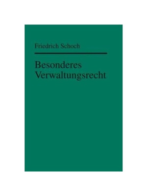 预订不退不换德语Besonderes Verwaltungsrecht: