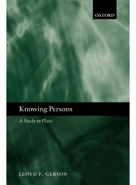 按需印刷Knowing Persons:A Study in Plato[9780199288670]