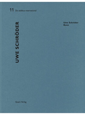 预订不退不换Uwe Schroder: De Aedibus International 11: English and German Text