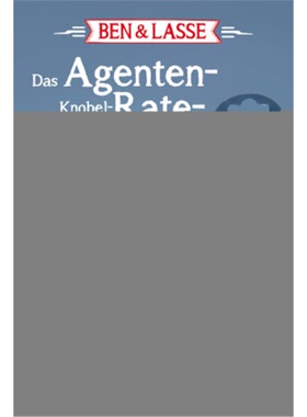 预订【德语】Ben & Lasse - Das Agenten-Knobel-Rate-Buch, m. Geheimstift[9783417287950]