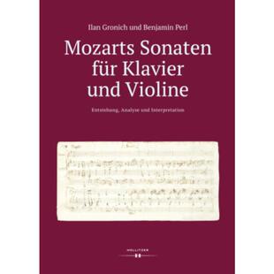 预订不退不换德语 Mozarts Sonaten für Klavier und Violine. En