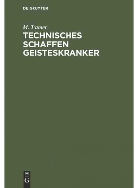 按需印刷DEG Technisches Schaffen Geisteskranker[9783486752724]