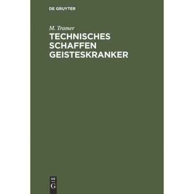 按需印刷DEG Technisches Schaffen Geisteskranker[9783486752724]