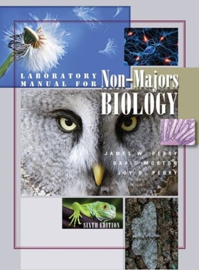 预订Laboratory Manual for Non-Majors Biology[9780840053800]