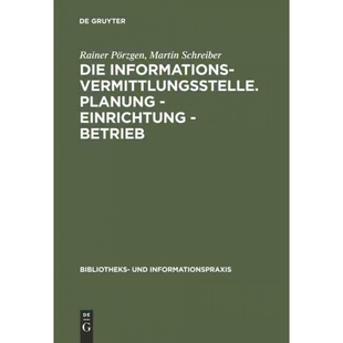 按需印刷不退不换DEG Die Informationsvermittlungsstelle. Planung   Einrichtung   Betrieb[9783598211645]