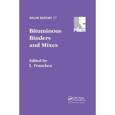 预订Bituminous Binders and Mixes