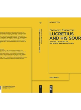 按需印刷不退不换DGYT Lucretius and His Sources[9783110194524]