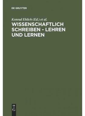按需印刷DEG Wissenschaftlich schreiben   lehren und lernen[9783110178630]