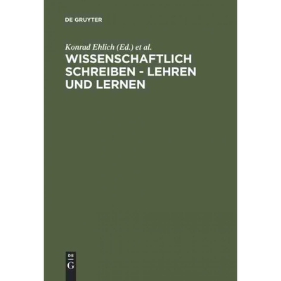 按需印刷DEG Wissenschaftlich schreiben   lehren und lernen[9783110178630]