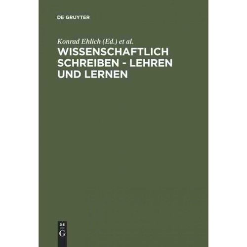 按需印刷DEG Wissenschaftlich schreiben   lehren und lernen[9783110178630]