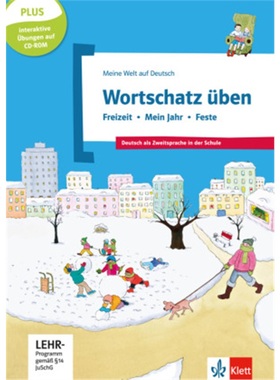 预订【德语】 Wortschatz üben: Freizeit - Mein Jahr - Feste, m. CD-ROM[9783126748902]