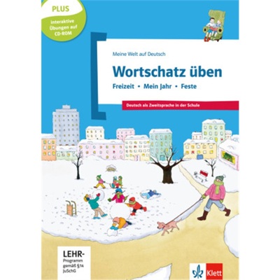 预订不退不换德语 Wortschatz üben: Freizeit - Mein Jahr - Feste, m. CD-ROM[9783126748902]