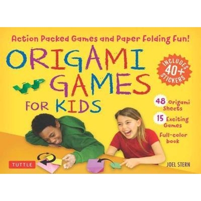 预订Origami Games for Kids Kit:Action Packed Games and Paper Folding Fun! [Origami Kit with Book, 48 Papers, 75 Stickers