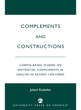 按需印刷Complements and Constructions[9780761822745]