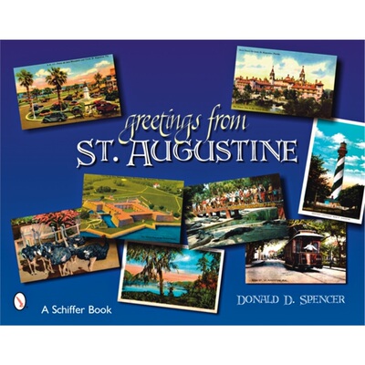 预订不退不换Greetings from St. Augustine[9780764328022]