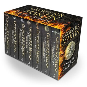 现货 冰与火之歌英文原版小说全套 权力的游戏英文版全集 A Game of Thrones A Song of Ice and Fire 进口英语书【上海外文书店】