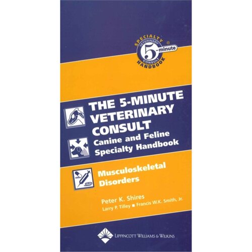预订不退不换Five-Minute Veterinary Consult Canine and Feline Specialty Handbook[9780781782227]