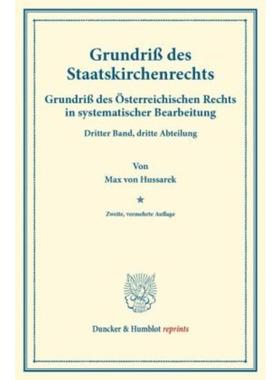 预订【德语】 Grundri? des Staatskirchenrechts.:Grundri
