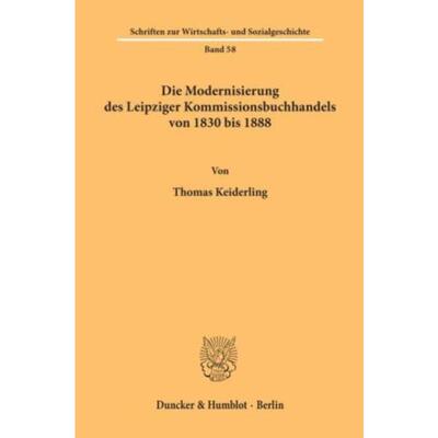 预订【德语】 Die Modernisierung des Leipziger Kommissi