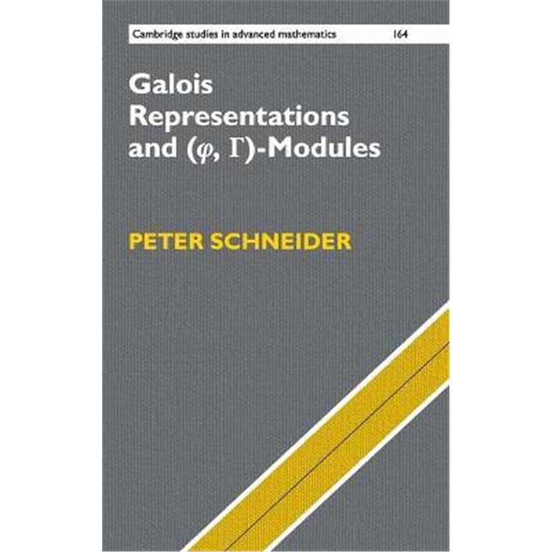 按需印刷Galois Representations and(Phi, Gamma)-Modules[9781107188587]